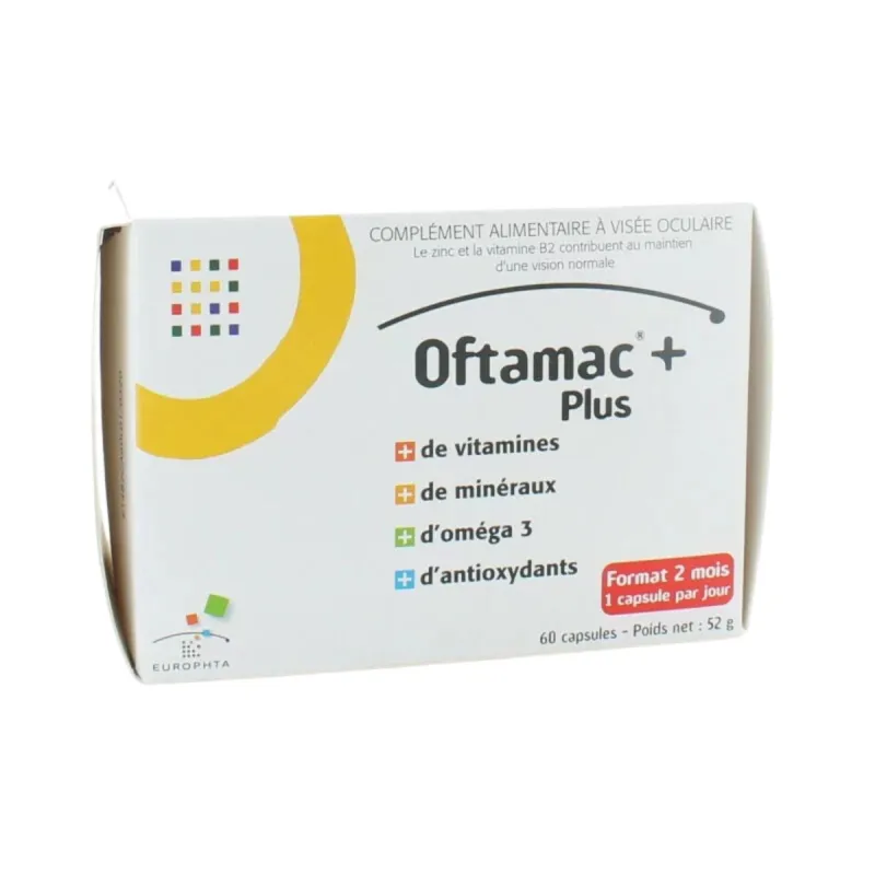 Oftamac Plus 60 Capsules Oftamac Plus 60 Capsules