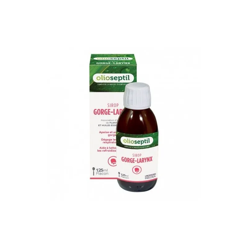 Olioseptil Sirop Gorge-Larynx 125 ml.