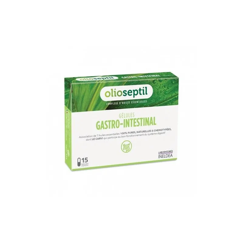 Olioseptil 15 Gélules Gastro-Intestinal.