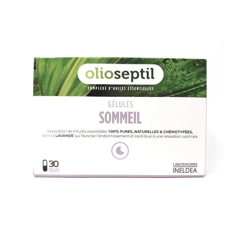 Olioseptil Sommeil Détente 30 gélules Olioseptil Sommeil Détente 30 gélules