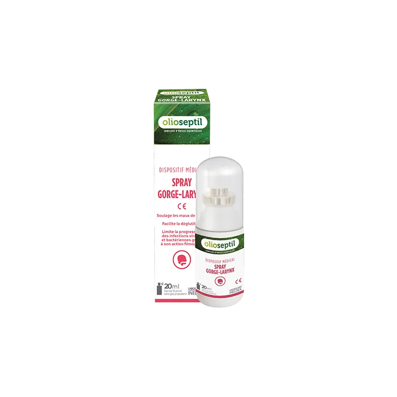 Olioseptil Spray Gorge-Larynx 20 ml Olioseptil Spray Gorge-Larynx 20 ml