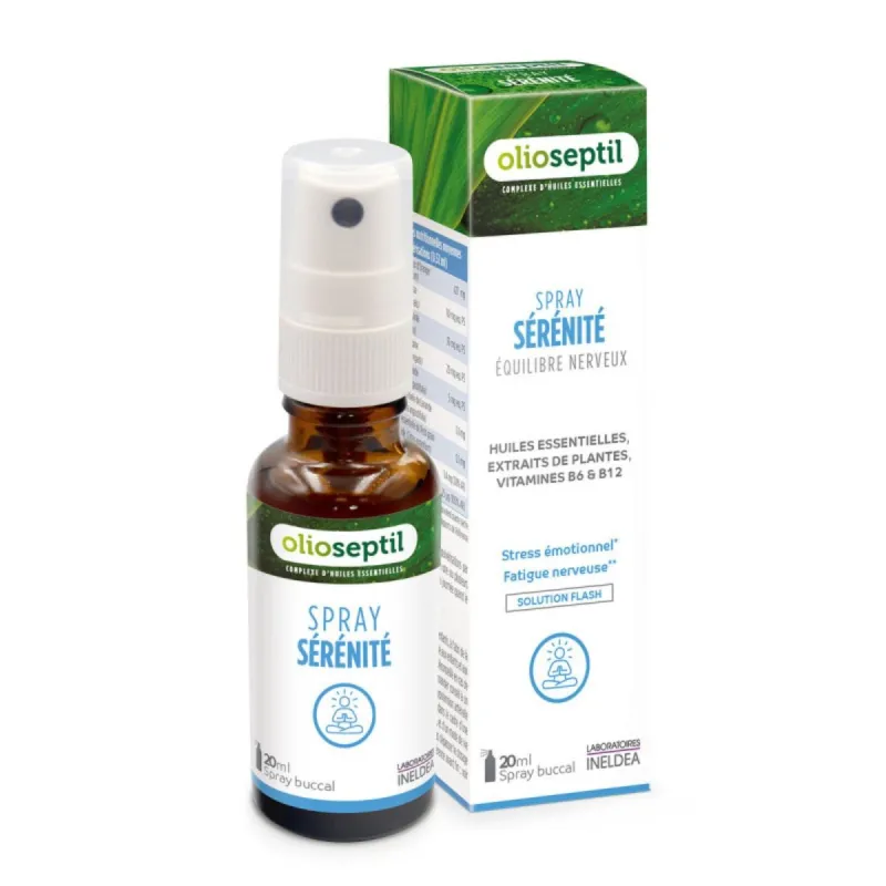 Olioseptil Spray Sérénité Equilibre Nerveux 20ml