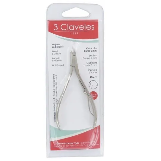 3 Claveles Coupe Cuticules 10cm 3 Claveles Coupe Cuticules 10cm