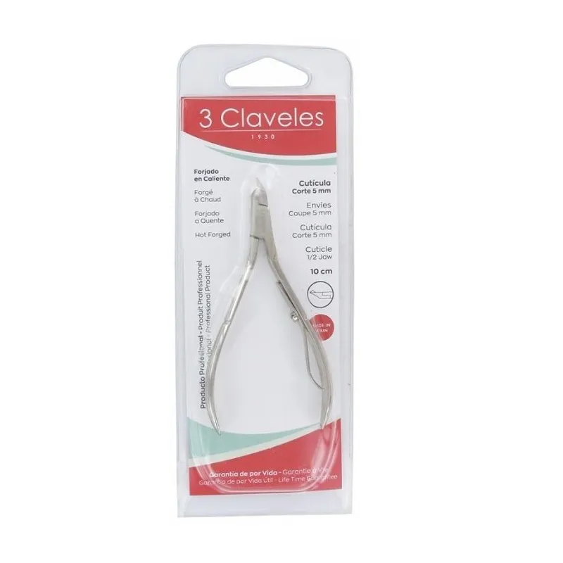 3 Claveles Coupe Cuticules 10cm 3 Claveles Coupe Cuticules 10cm