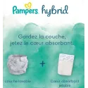 Pampers Hybrid 3-16 kg 25 Coeurs Absorbants Pampers Hybrid 3-16 kg 25 Coeurs Absorbants