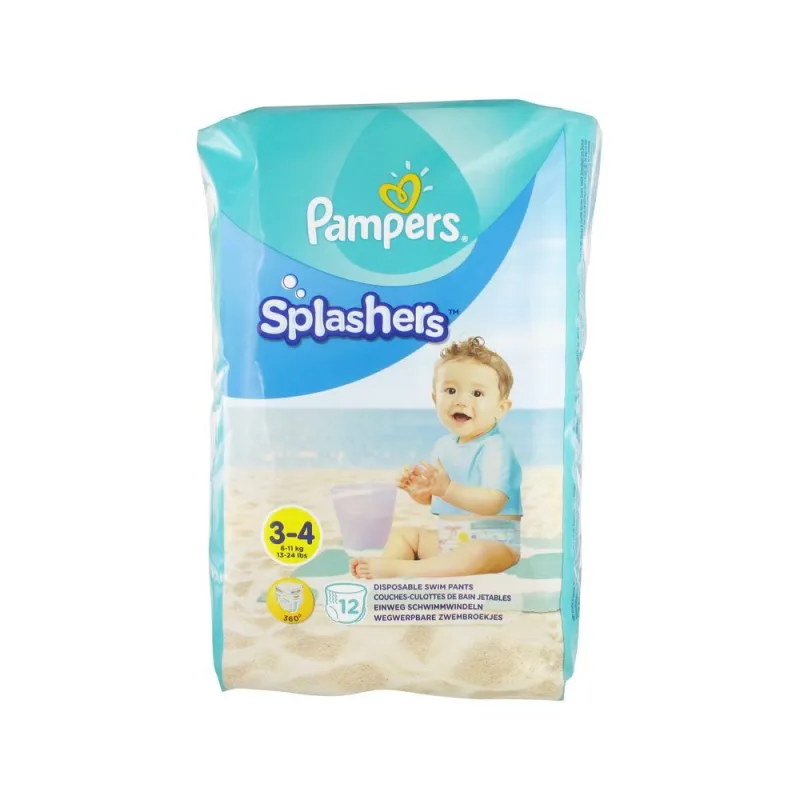 Pampers Splashers 3-4X12 Pampers Splashers 3-4X12