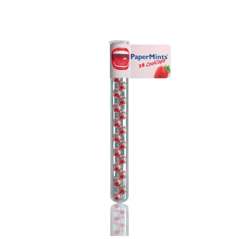 PaperMints 18 Coolcaps Menthe Fraise