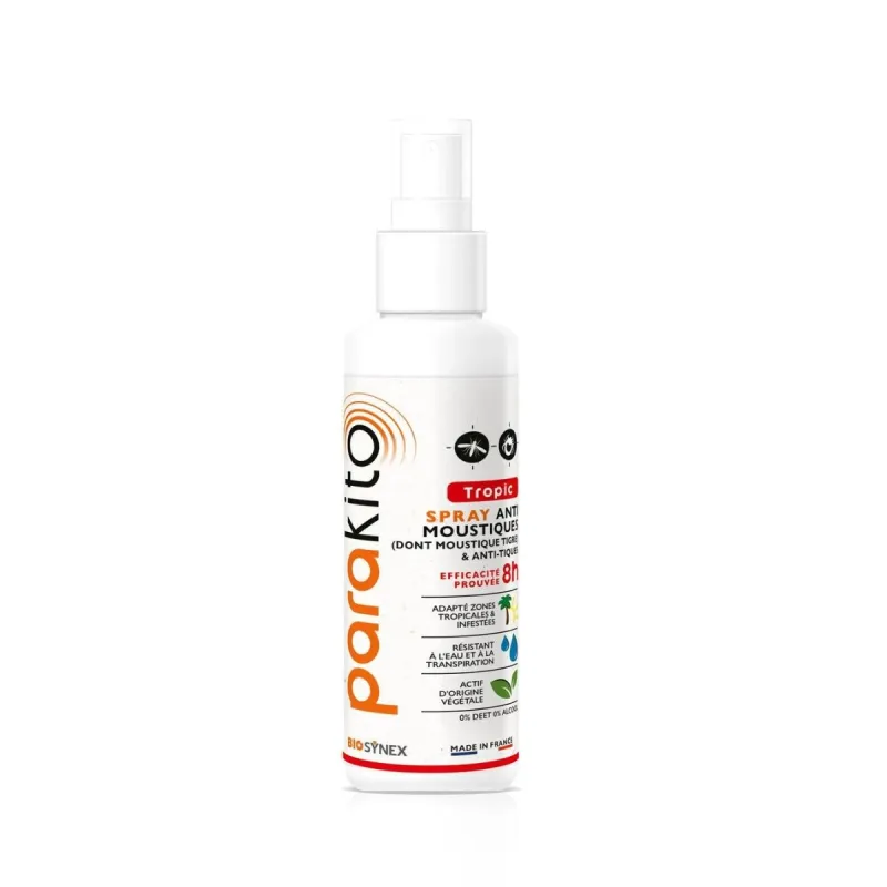 Para'Kito Spray Anti-moustiques Tropiques 75ml Para'Kito Spray Anti-moustiques Tropiques 75ml