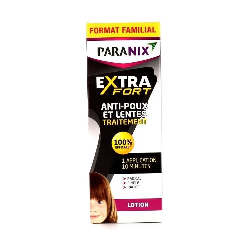 Paranix Extra Fort Anti-poux et Lentes Lotion+Peigne 200ml Paranix Extra Fort Anti-poux et Lentes Lotion+Peigne 200ml