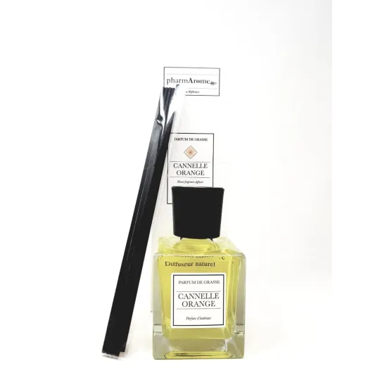 Parfum de Grasse Parfum d'Intérieur 200ml-Cannelle et orange Parfum de Grasse Parfum d'Intérieur 200ml-Cannelle et orange