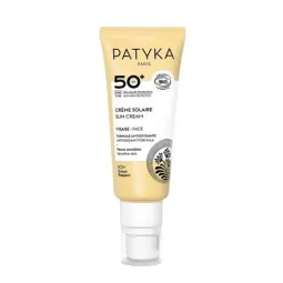 Patyka Crème Solaire Visage SPF50+ Bio Vegan 40ml