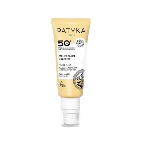 Patyka Crème Solaire Visage SPF50+ Bio Vegan 40ml Patyka Crème Solaire Visage SPF50+ Bio Vegan 40ml