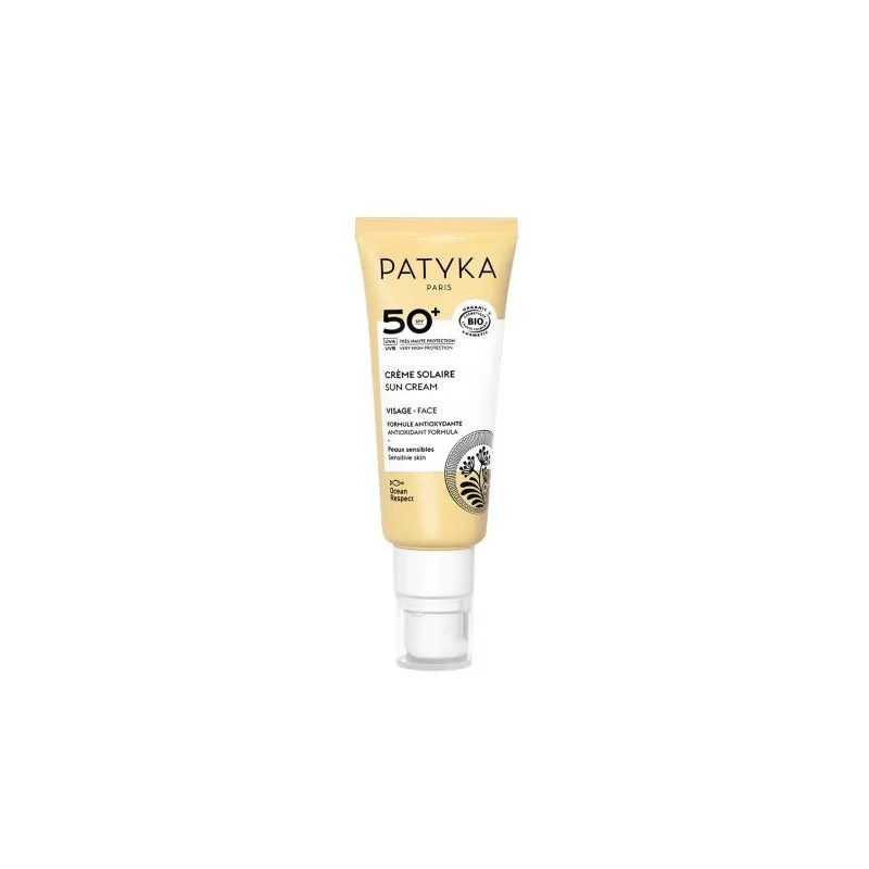 Patyka Crème Solaire Visage SPF50+ Bio Vegan 40ml Patyka Crème Solaire Visage SPF50+ Bio Vegan 40ml