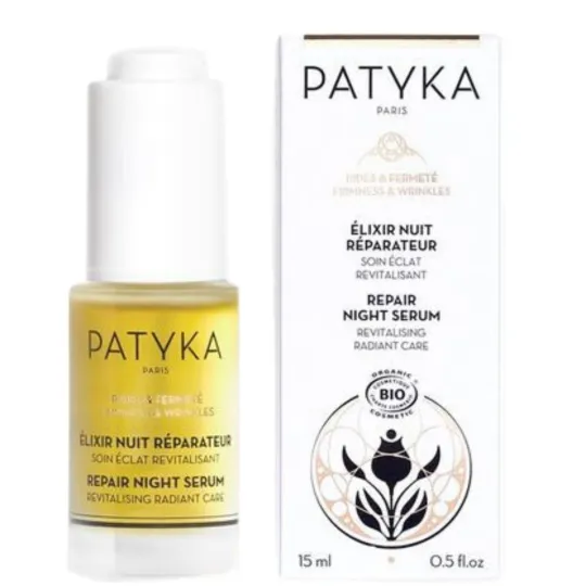 Patyka Rides et Fermeté Elixir Nuit Réparateur 15ml Patyka Rides et Fermeté Elixir Nuit Réparateur 15ml