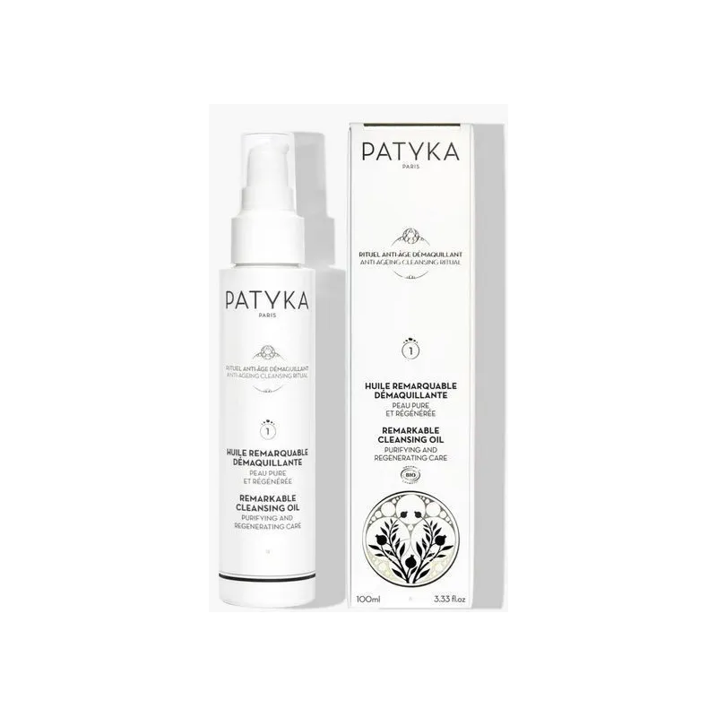 Patyka Rituel Anti-Age Démaquillant Huile Remarquable Démaquillante 100ml Patyka Rituel Anti-Age Démaquillant Huile Remarquable Démaquillante 100ml