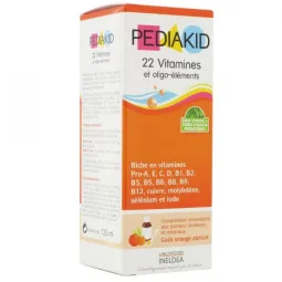Pediakid 22 Vitamines et Oligo-éléments 125ml