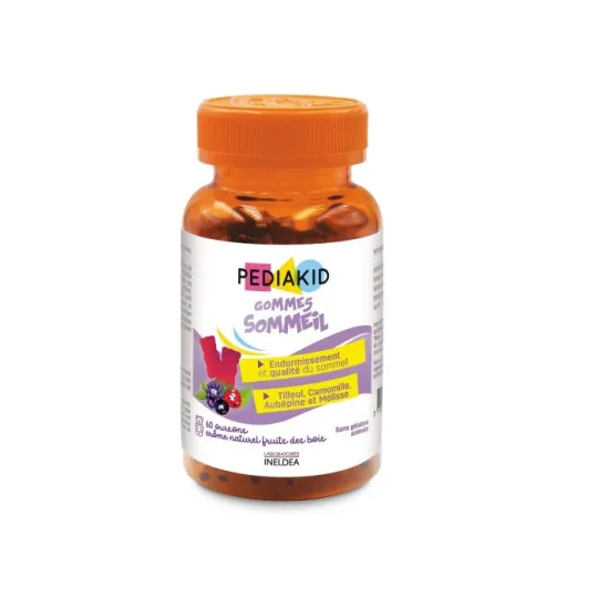 Pediakid Gommes Sommeil 60 Gommes Oursons Pediakid Gommes Sommeil 60 Gommes Oursons