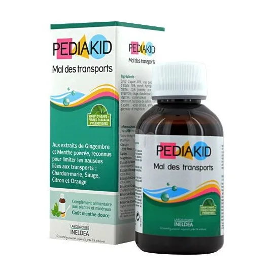 Pediakid Mal des Transports 125ml (goût menthe)