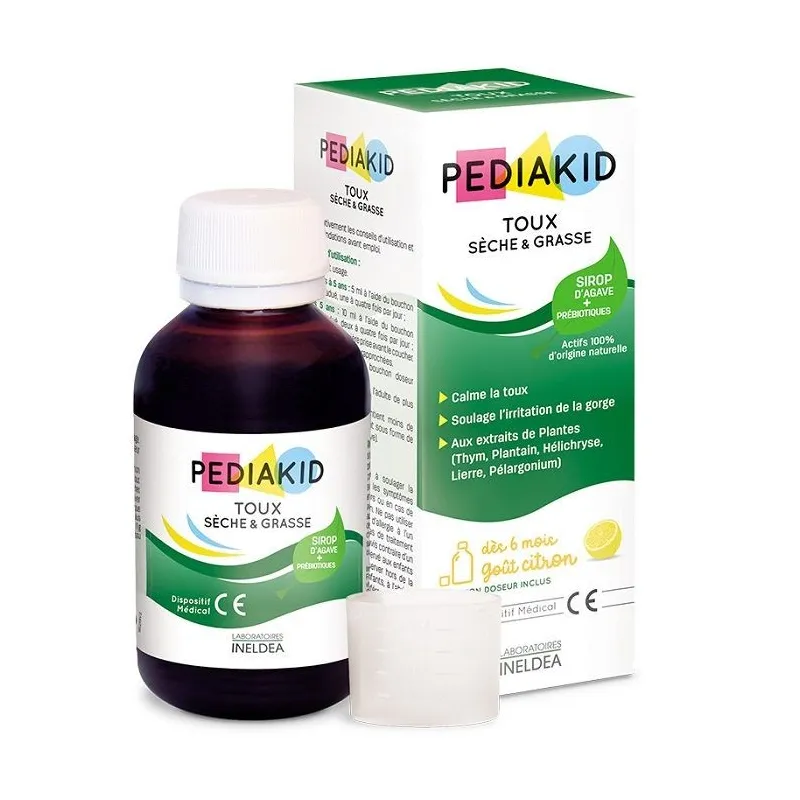 Pediakid Toux Sèche et Grasse 125ml