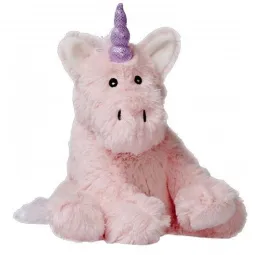 Pelucho Bouillotte Peluche Licorne Rose