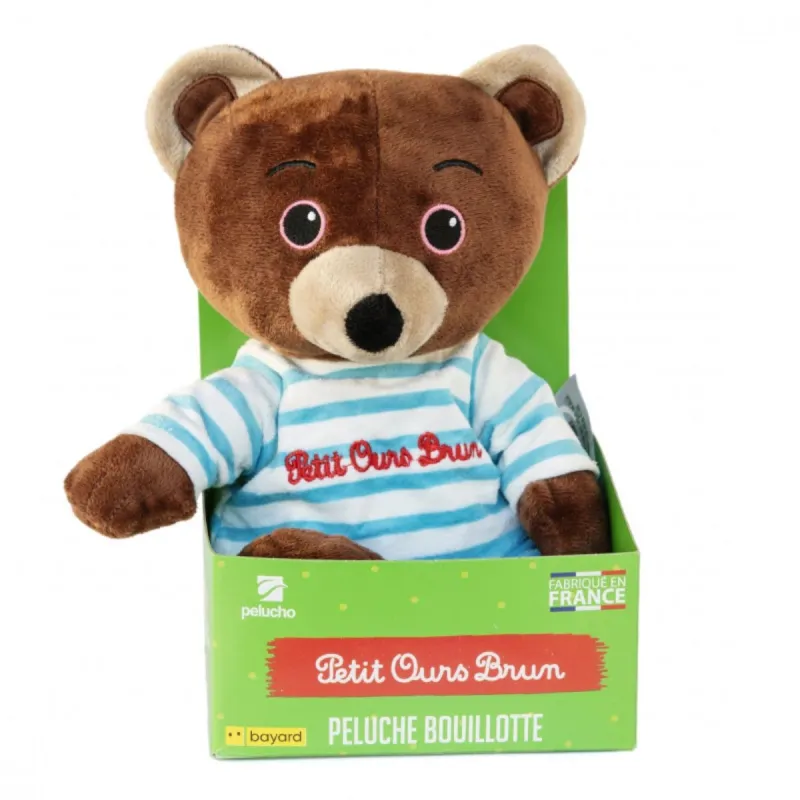 Pelucho Bouillotte Peluche Petit Ours Brun Pelucho Bouillotte Peluche Petit Ours Brun