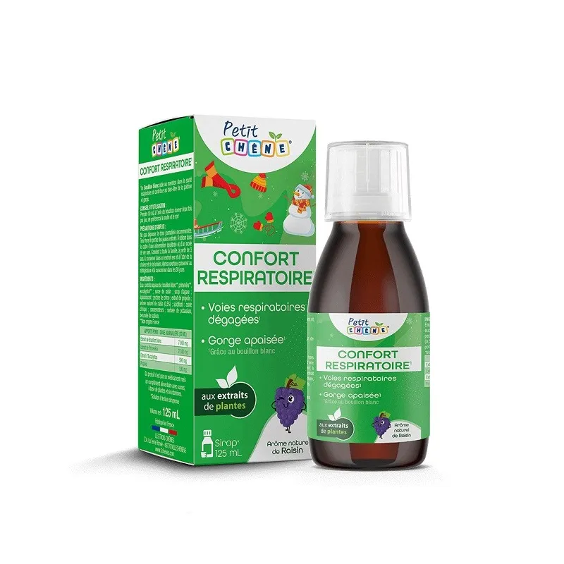 Petit Chêne Confort Respiratoire Sirop 125ml