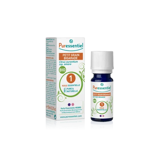 Petit Grain Bigaradier Bio 10ml Huile Essentielle Puressentiel