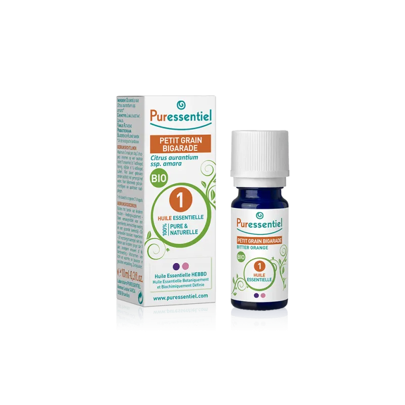 Petit Grain Bigaradier Bio 10ml Huile Essentielle Puressentiel