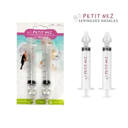 Petit-Nez Seringues Nasales La Recharge Réutilisable