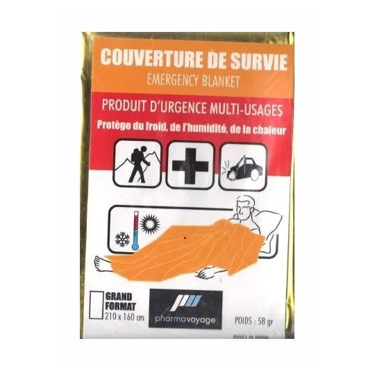 Pharmavoyage Couverture de Survie Pharmavoyage Couverture de Survie