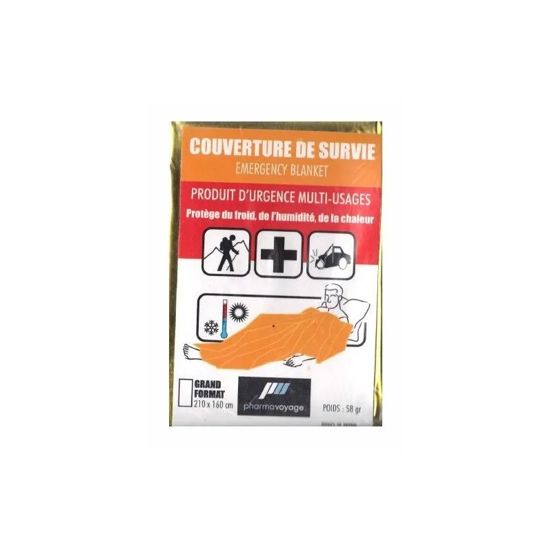 Pharmavoyage Couverture de Survie Pharmavoyage Couverture de Survie