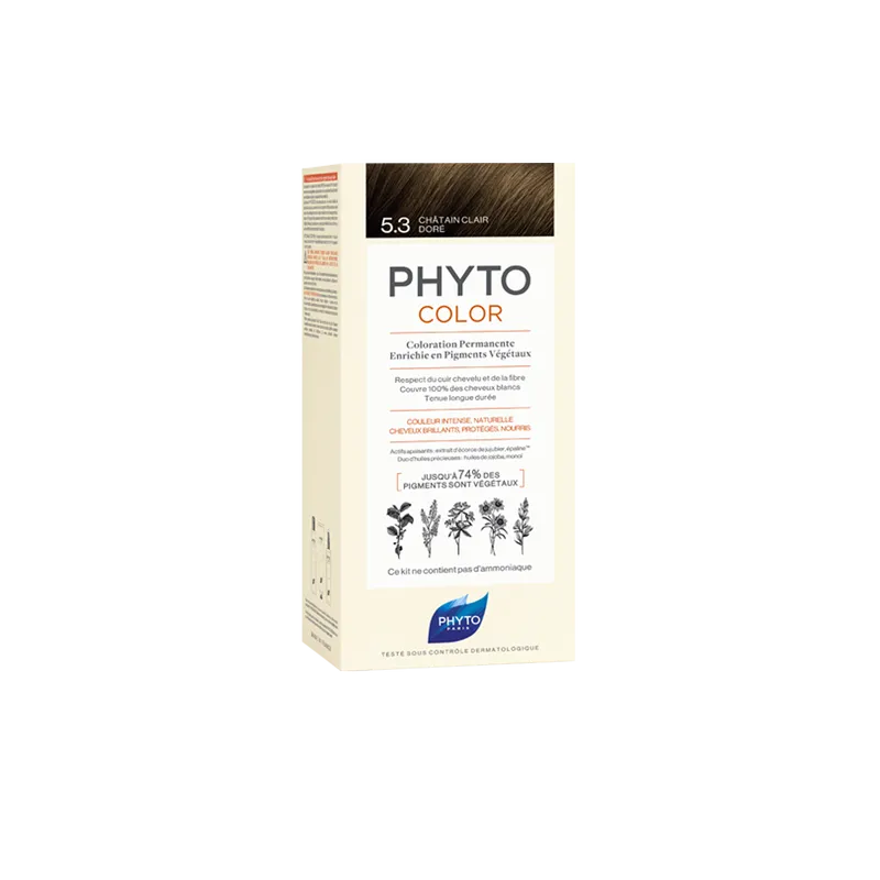 Phyto Color 5.3 Châtain Clair Doré