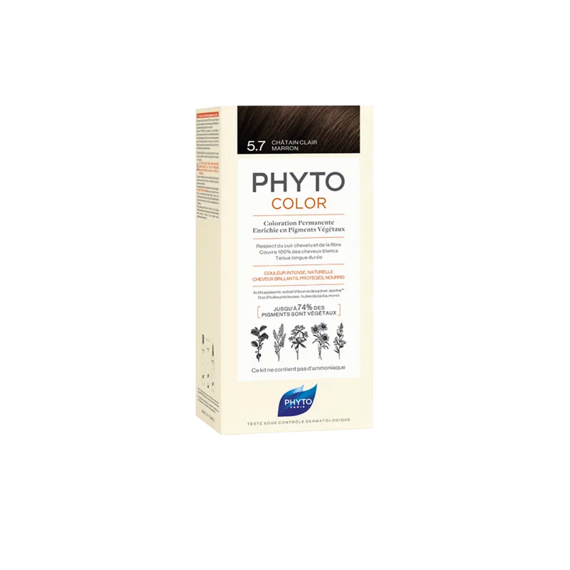 Phyto Color 5.7 Châtain Clair Marron