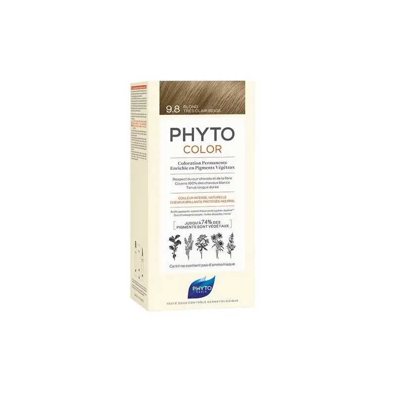 Phyto Color 9.8 Blond très Clair Beige