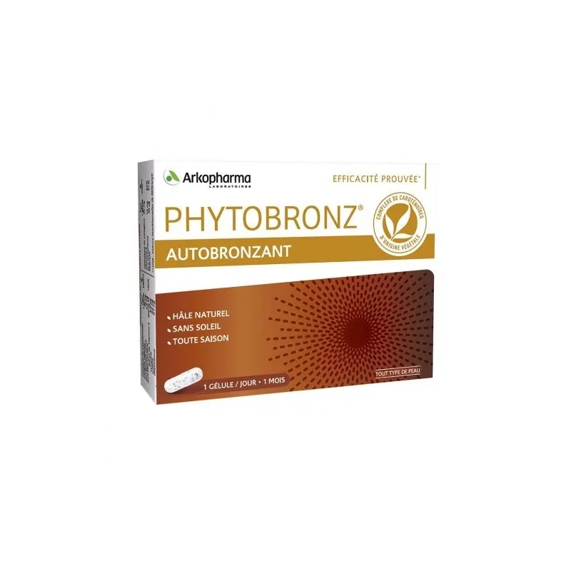 Phytobronz Autobronzant Hâle Naturel 30 Gélules