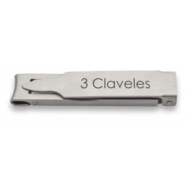 3 claveles Coupe Ongles Pliant 6cm