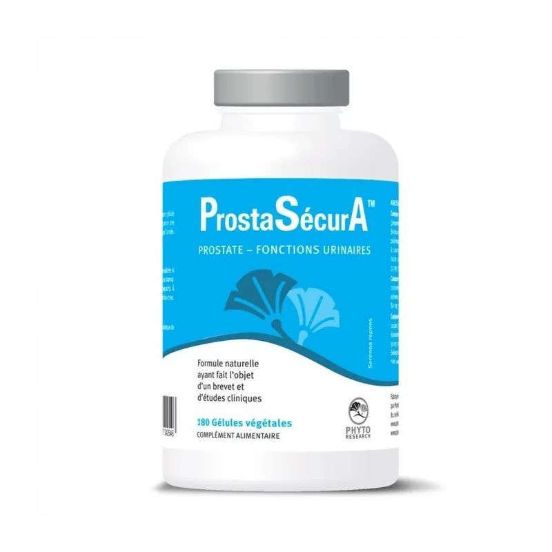PhytoResearch ProstaSécurA 180 gélules végétales PhytoResearch ProstaSécurA 180 gélules végétales