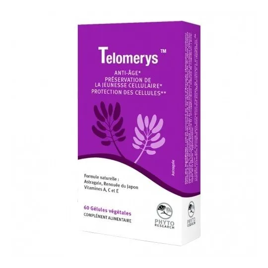 PhytoResearch Telomerys 60 gélules végétales PhytoResearch Telomerys 60 gélules végétales