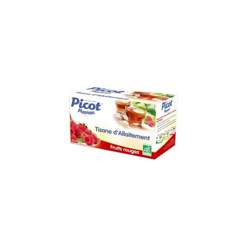 Picot Maman Tisane Allaitement Fruits Rouges 20 Sachets Picot Maman Tisane Allaitement Fruits Rouges 20 Sachets