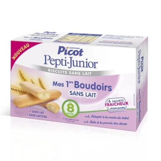 Picot Pepti Junior Biscuits sans Lait Mes 1ers Boudoirs X24 Picot Pepti Junior Biscuits sans Lait Mes 1ers Boudoirs X24