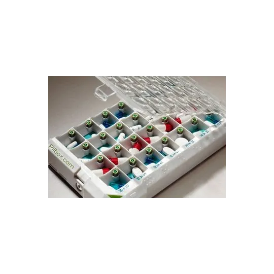 Pilbox CLASSIC Pilulier Hebdomadaire pour Patients Dépendants Pilbox CLASSIC Pilulier Hebdomadaire pour Patients Dépendants