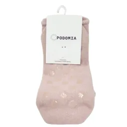 Podomia Chaussettes Hydratantes & Antidérapantes T36-42 Roses