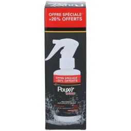 Pouxit Flash Traitement Anti-Poux & Lentes Flacon Spray 180ml dont 20% OFFERTS