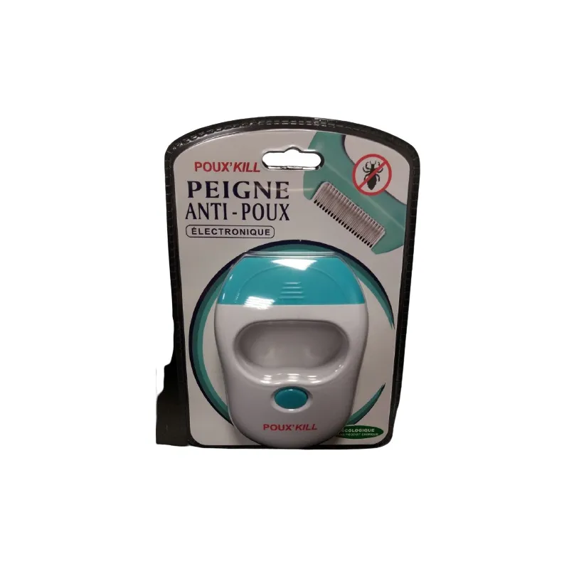 Poux'Kill Peigne Anti-Poux Electronique Poux'Kill Peigne Anti-Poux Electronique