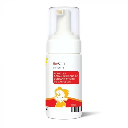 PoxClin Varicelle Mousse 100ml PoxClin Varicelle Mousse 100ml