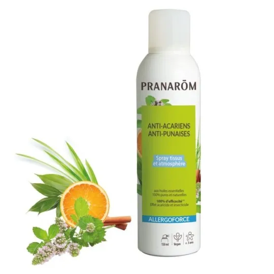 Pranarôm Allergoforce Anti-Acariens Spray Tissus Atmosphère Vegan 150ml Pranarôm Allergoforce Anti-Acariens Spray Tissus Atmosphère Vegan 150ml