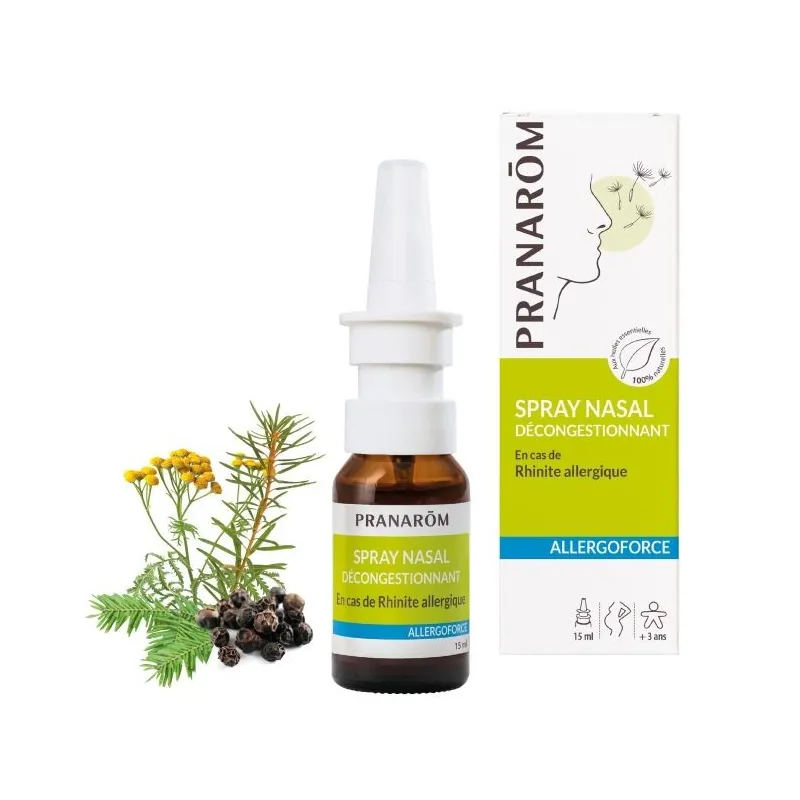 Pranârom Allergoforce Spray Nasal Décongestionnant 15ml