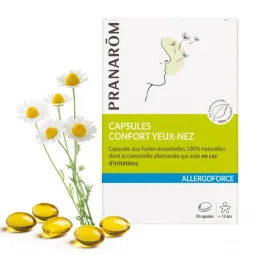 Pranarôm Allergoforce Yeux-Nez 30 Capsules