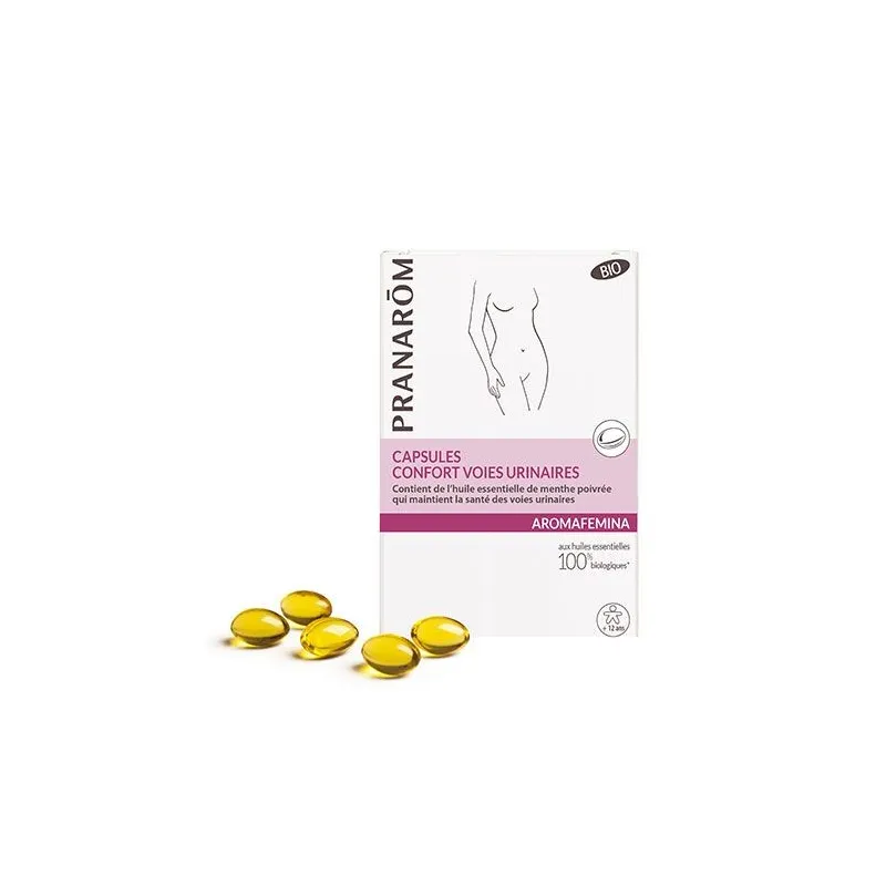 Pranarôm Aromafemina Confort Voies Urinaires 30 Capsules Bio