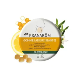 Pranarom Aromaforce Gommes Adoucissantes 45 g